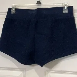 Hollister Other Hollister Navy Fuzzy Shorts Poshmark